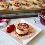 Featured Image for post Raspberry Curd Mini Cheesecakes