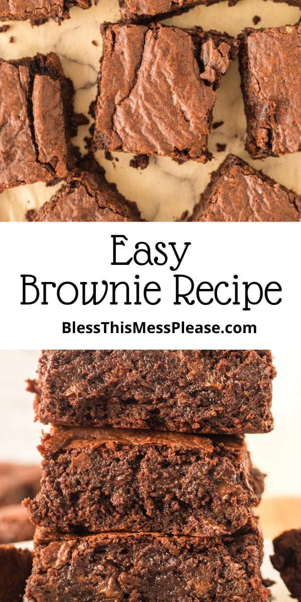 This Fudge Brownies recipe are the best brownies I have ever made. A perfect balance of fudgy with just a touch of cakey and you have everything you need to make them at home! via @barbarabakes