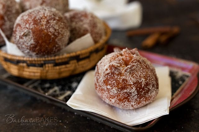 Featured Image for post Cinnamon Sugar Malasadas (Hawaiian Donuts) 