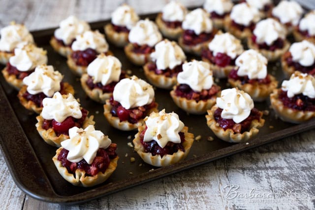 Featured Image for post Cranberry Pecan Pie Bites 