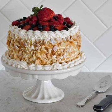 Featured Image for post Triple Berry Choux Cake