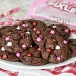 Featured Image for post Fudgy Chocolate Sixlets Cookies