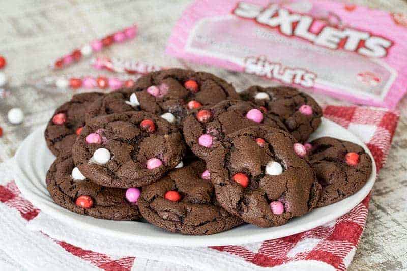Featured Image for post Fudgy Chocolate Sixlets Cookies 
