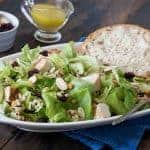 Featured Image for post - Butter Lettuce Couscous Salad With Grilled Chicken, Cranberries And Almonds
