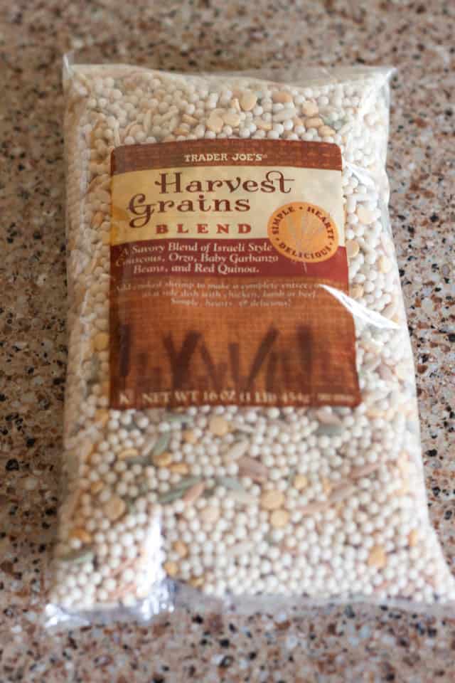 Bag of Trader Joe’s Harvest Grains Blend