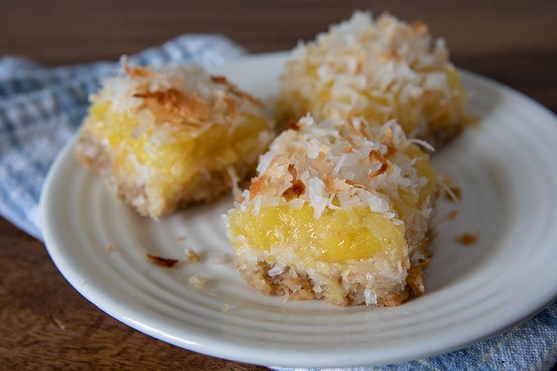 Featured image of Pineapple Coconut Bars