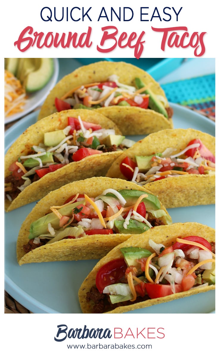 Quick and Easy Ground Beef Tacos