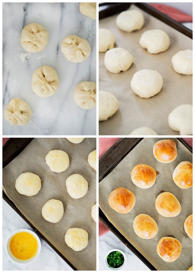 how to make char sui bao on baking sheets until golden brown