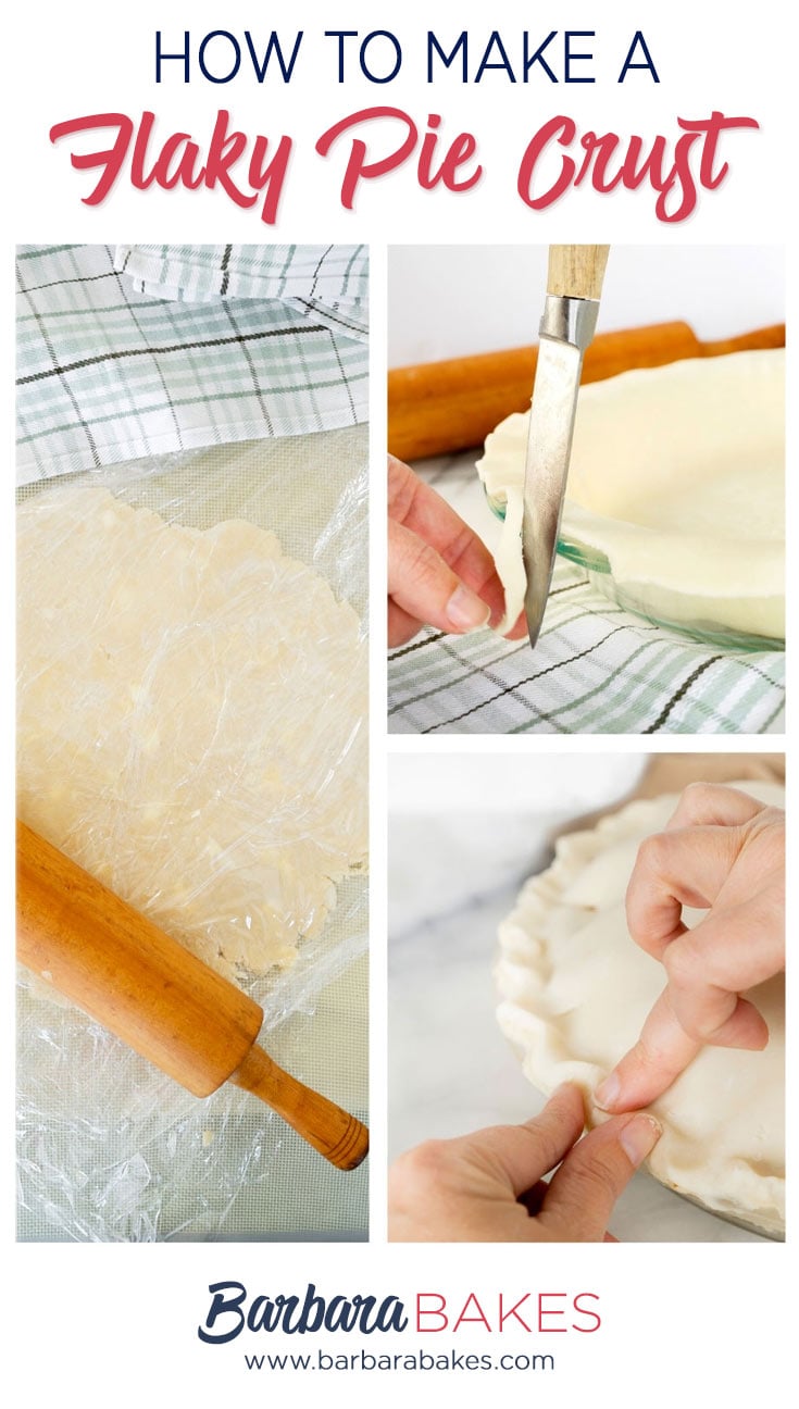 pinterest button for how to make pie crust at home