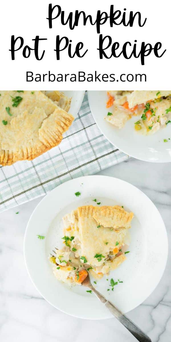 There is just something comforting about Pumpkin Chicken Pot Pies. Pot pies are easier than you think and will warm your soul and satisfy your appetite.  via @barbarabakes