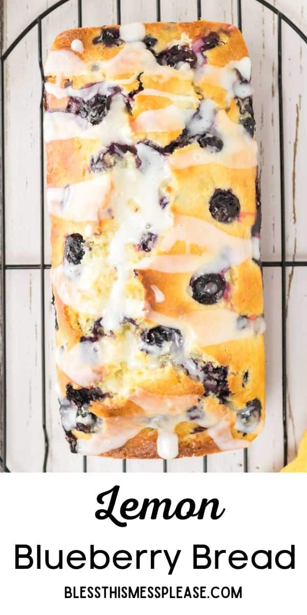 Lemon Blueberry Bread is almost too good to be true. It is light, fluffy and bursting with flavor from fresh lemons and berries.  via @barbarabakes