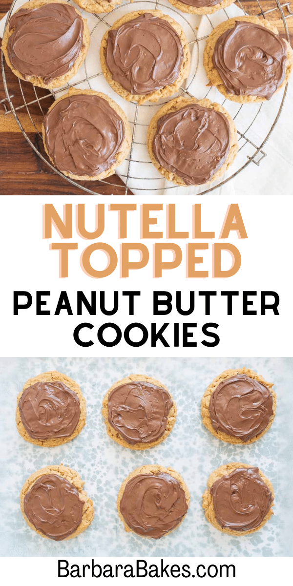 These delectable Peanut Butter Nutella Cookies are a delightful fusion of rich, nutty flavors, creamy textures, and irresistible sweetness. via @barbarabakes