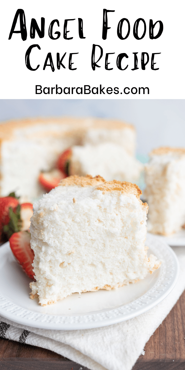 Angel food cake is a light, airy dessert created from simple ingredients like egg whites, sugar, and flour. via @barbarabakes