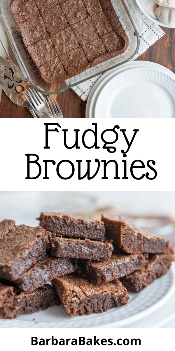 Fudgy brownies are the ultimate chocolate treat, boasting a dense and moist texture that melts in your mouth with every delectable bite. via @barbarabakes