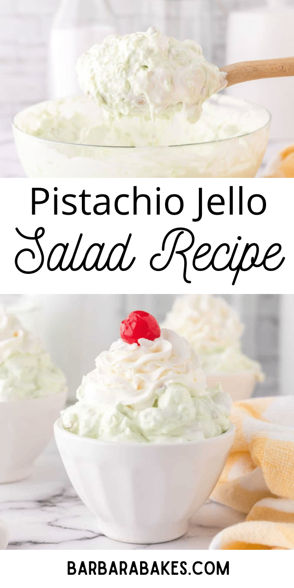 pin for pistachio jello salad recipe