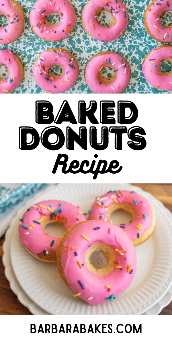 Baked donuts offer a guilt-free and enjoyable variation of the classic treat, featuring a light texture and lots of options for flavors. via @barbarabakes
