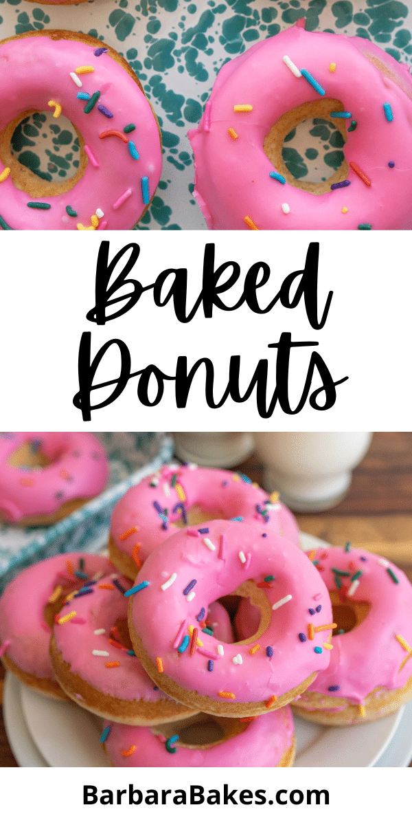 Baked donuts offer a guilt-free and enjoyable variation of the classic treat, featuring a light texture and lots of options for flavors. via @barbarabakes