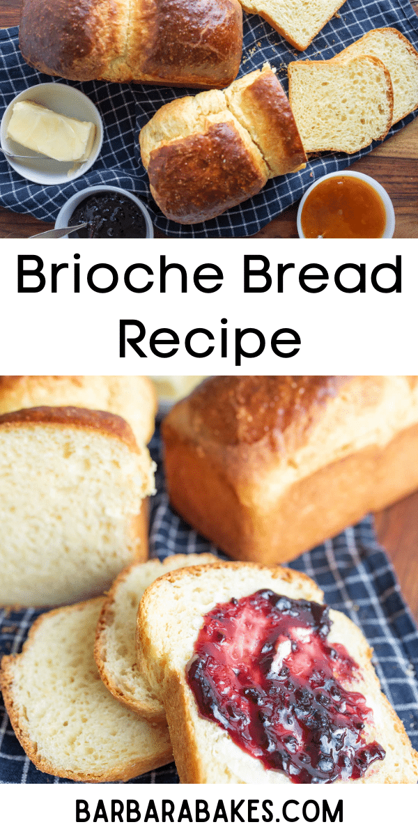 Brioche bread, oh my! It's a buttery, soft French wonder, perfect for both sweet and savory treats. A total must-try for food lovers! via @barbarabakes