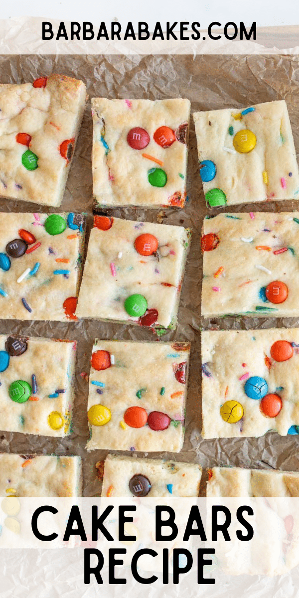 Cake bars are irresistible bite-sized treats that blend the flavors of cake and brownies, offering a yummy and portable dessert. via @barbarabakes