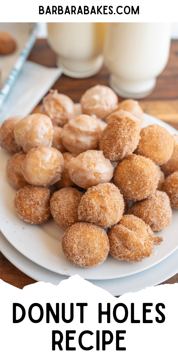 Donut holes are scrumptious, mini treats made from the dough of regular donuts, offered in various flavors and toppings. via @barbarabakes