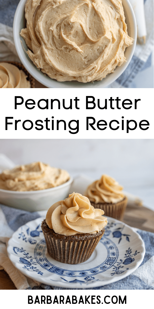 Peanut butter frosting offers a richly creamy and enchantingly nutty flavor, providing a delightful enhancement to numerous desserts. via @barbarabakes